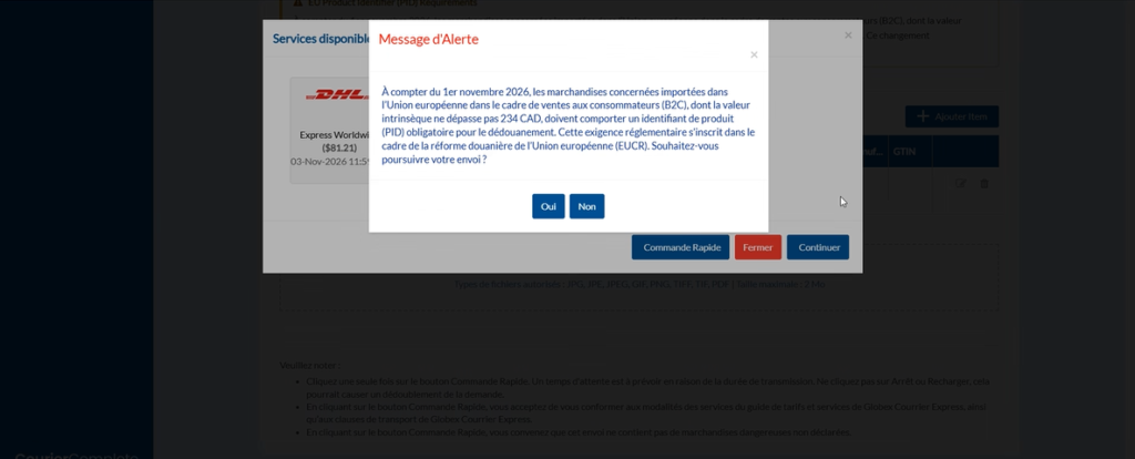 identifiants de produit